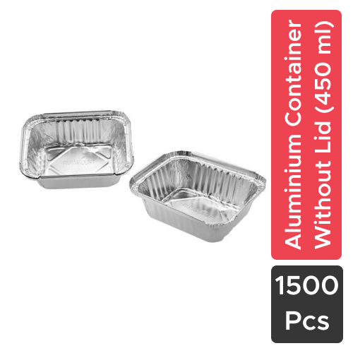 Feast - [CONTAINER ONLY] Aluminium Container, 450 ml