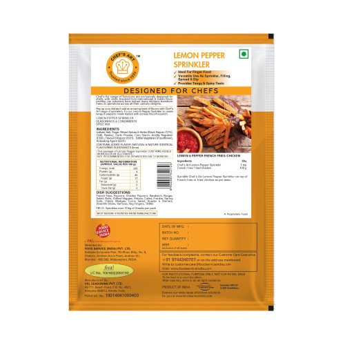 Lemon Pepper Sprinkler, 500 gm