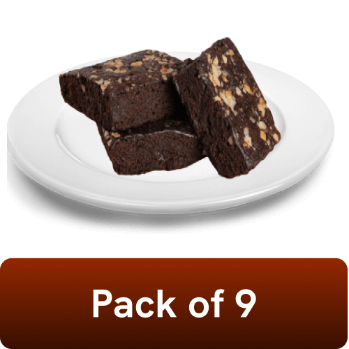 Feast - Hazelnut Brownie, 80 gm/pc