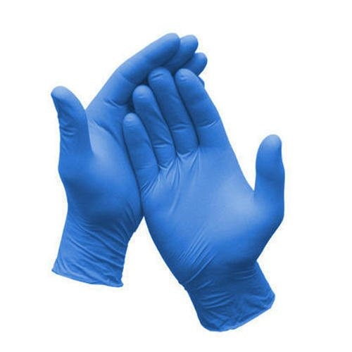 Feast - Nitrile Gloves Medium Size, Blue Powder Free