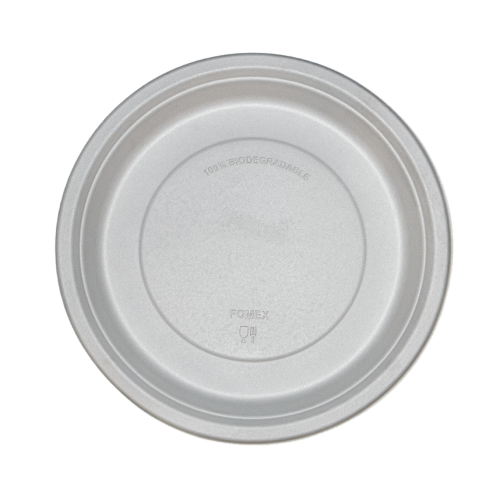 Fomex - 12 Inch Round Bagasse Plate