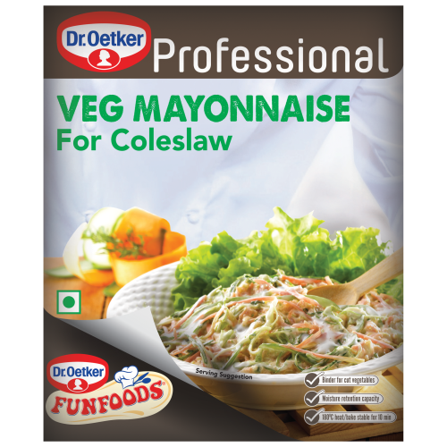 Funfoods - Coleslaw Mayonnaise Veg (Professional)