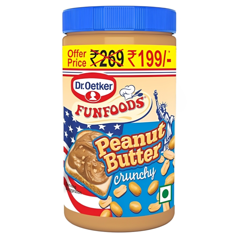 Funfoods - Peanut Butter (Crunchy)