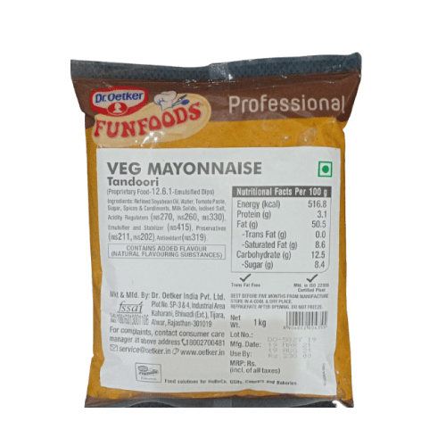 Veeba - Tandoori Mayonnaise Veg (Professional)