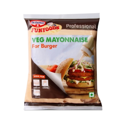 Funfoods - Veg Burger Mayonnaise (Professional)