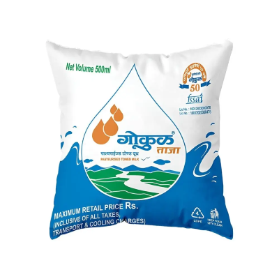 Feast - Taaza Pasteurized Toned Fresh Milk