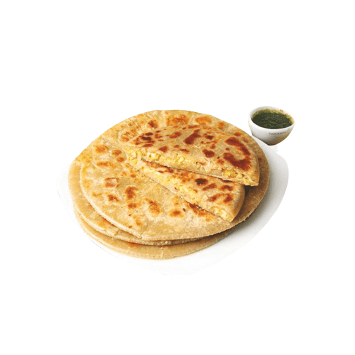 Coca Cola - Aloo Pyaz Parantha (Onion Paratha)
