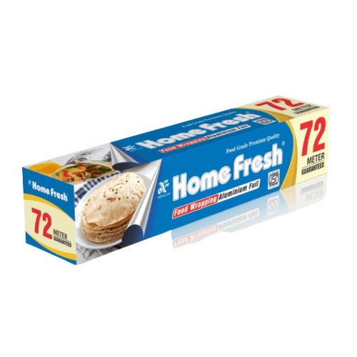 Home Fresh - Aluminium Foil, 11 Micron, 72 Meter Guaranteed