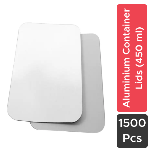Feast - Lids Only - For Aluminium Rectangle Container, 450 ml