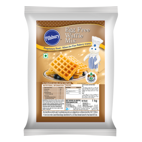 Pillsbury - Egg Free Waffle Mix