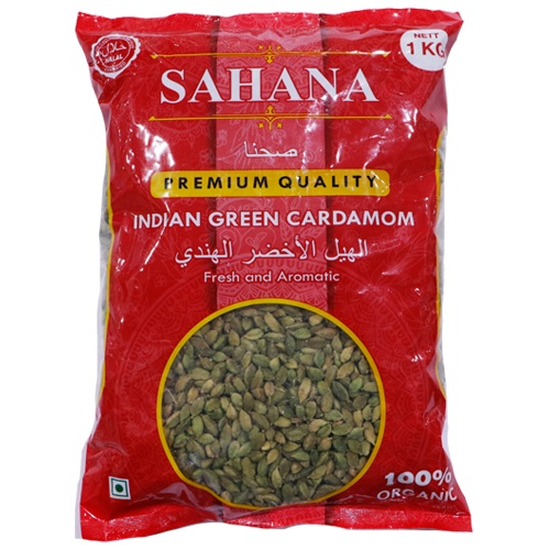 Sahana - Green Cardamom/Elaichi (6.5-7.5 mm)