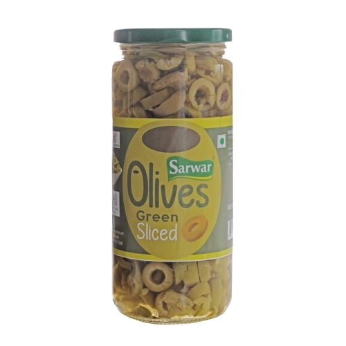 Sarwar - Sliced Green Olives