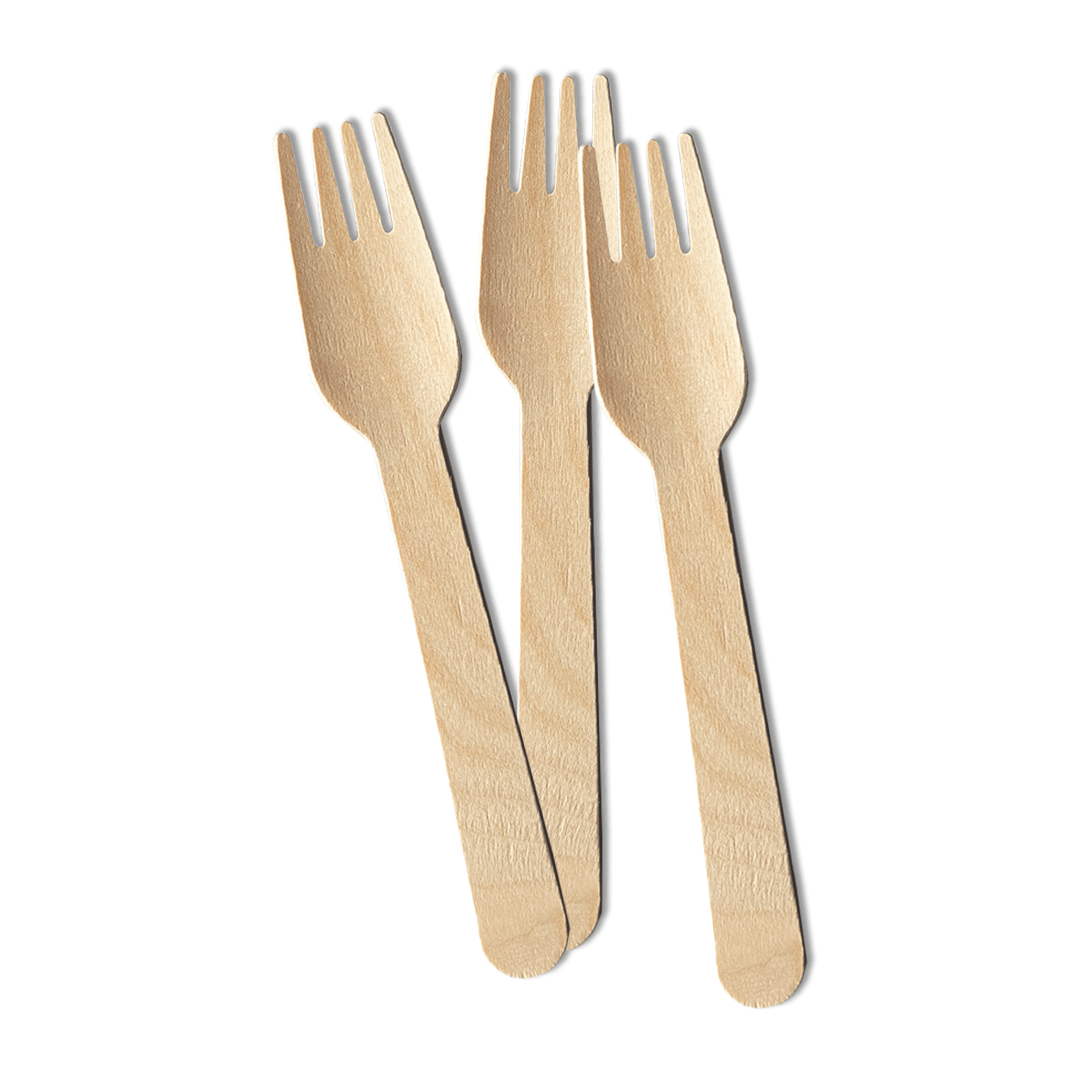 Feast - Wooden Fork, 160 mm